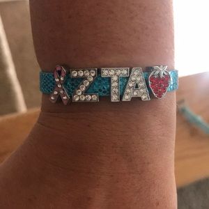 Zeta Tau Alpha Diamond Bracelet!